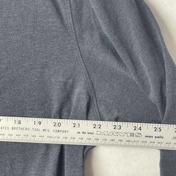 UNTUCKit Mens Size XXL 2XL Blue/Grey Albarino Long Sleeve Henley Shirt - Picture 9 of 12
